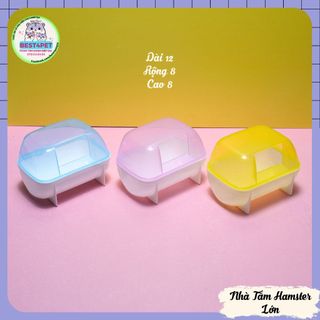 Nhà Tắm Lớn cho Hamster Kèm Muỗng