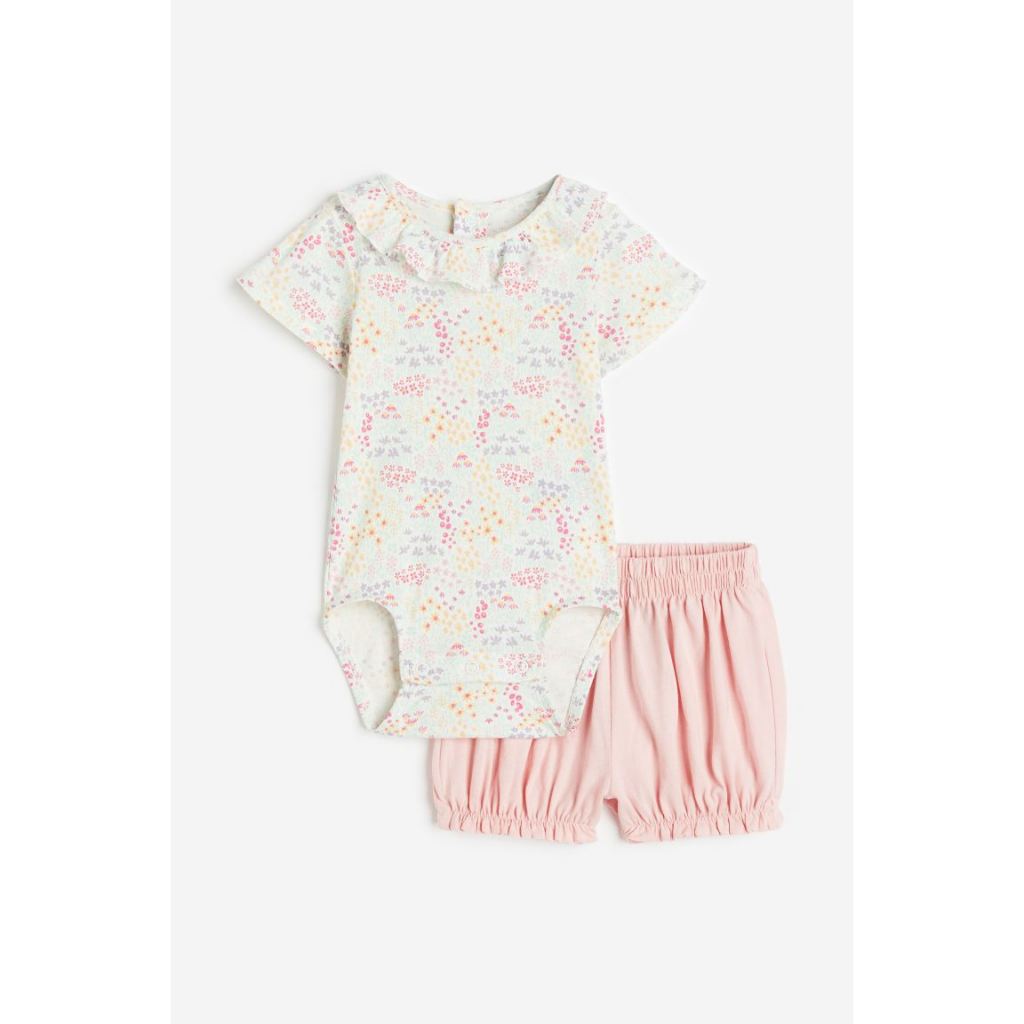 Set áo kèm quần H&M cho bé gái