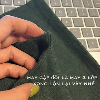 khăn vải xô 2 lớp
