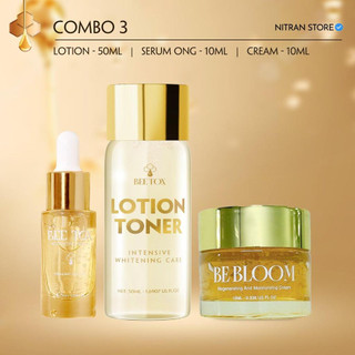 Combo 3 Sản Phẩm: Lotion, Serum, Kem Dưỡng Da - Hỗ Trợ Dưỡng Da Giảm Mụn Skincare Làm Đẹp Da