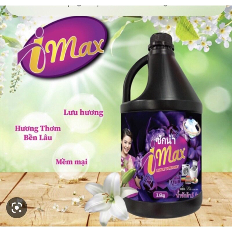 Can nước giặt imax 3kg6