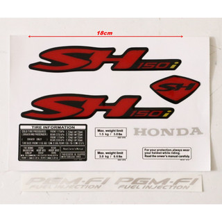 Tem Honda SH 150i ( giá 1 bộ )