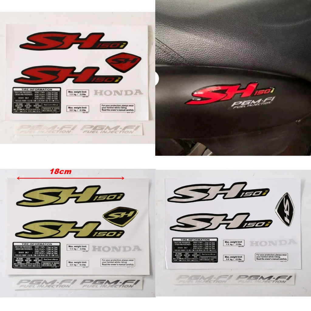 Tem Honda SH 150i ( giá 1 bộ )