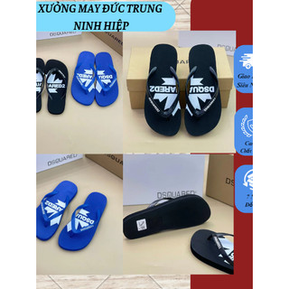 Dép Tông Đê Ết Quy 2 Màu Đen Xanh Siêu Đẹp