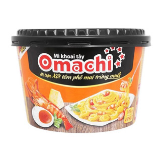 Bát mỳ trộn Omachi sốt phomai trứng muối