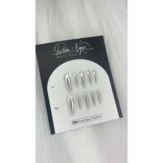 07 Nailbox Thiết Kế Tráng Gương Ngọc Trai ánh bạc cao cấp