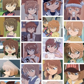 Set 50 stickers Haibara Ai 50 hình khác nhau dùng trang trí sổ tay, bàn học, quà tặng