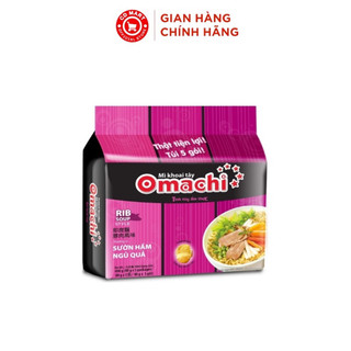 Lốc 5 gói mì omachi ( bò ,sườn)
