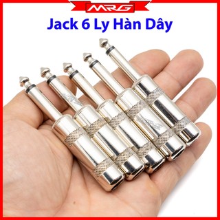 Jack 6 Ly inox dùng hàn dây tín hiệu âm thanh, giá 1 chiếc. J-6