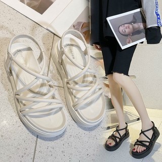 Giày Sandal Nữ Học Sinh Dép Nữ Đế Cao Thời Trang Hàn Quốc Cao Cấp Đi Chơi, Đi Học Mẫu Mới Cho Năm Nay