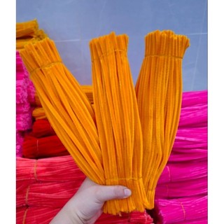Kẽm nhung cam hướng dương, cam cà rốt, vàng 6-8ly