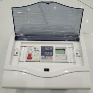 Bộ tủ tổng Áptomat 63A chống , quá tải , chống cao áp thấp áp - Hiển thị công suất tiêu thụ điện - Áttomat gia đình 63A
