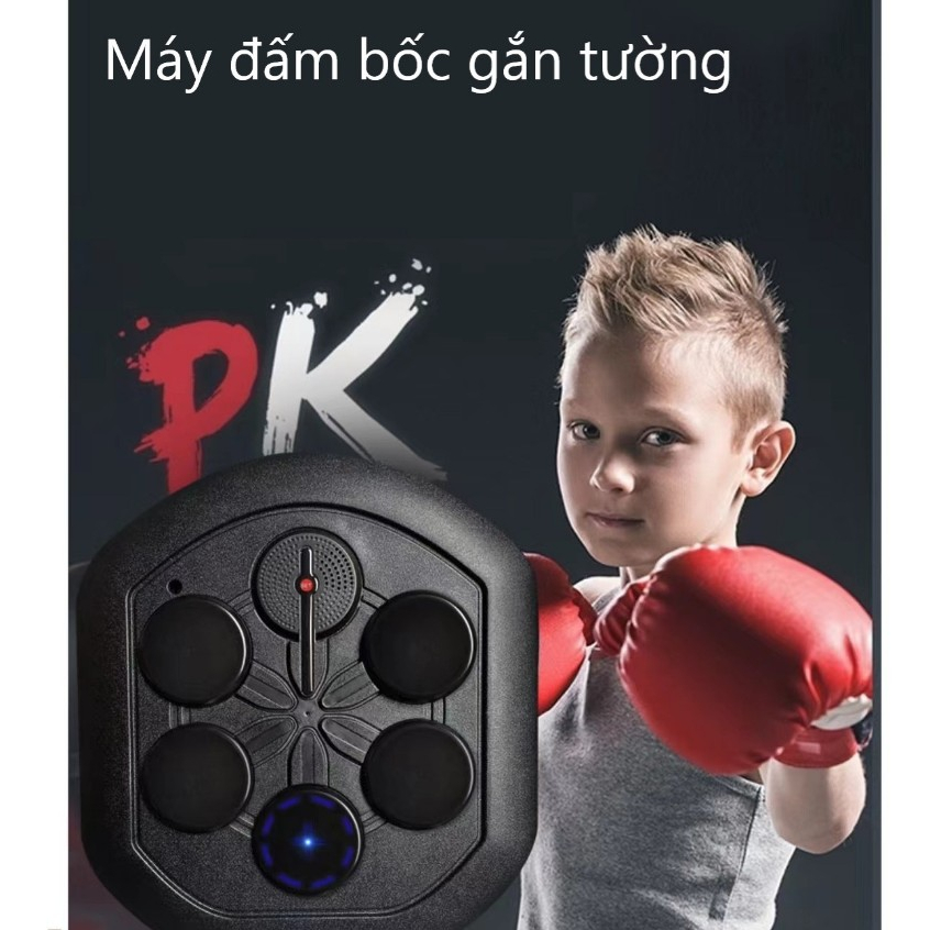 Máy đấm bốc theo nhạc treo tường thông minh có bluetooth - Máy Tập Boxing - Máy đấm boxing, thiết bị đấm bốc gắn tường