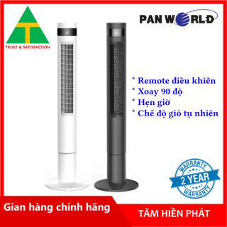 Quạt tháp panworld pw-8207 - quạt đứng không cánh - hàng chính hãng - bảo hành 2 năm