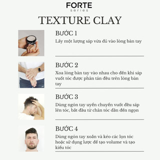 Sáp vuốt tóc Forte Series Texture Clay 100ml