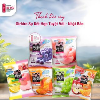 [NHẬT BẢN] Thạch Trái Cây Orihiro - Sự Kết Hợp Tuyệt Vời Của Hương Vị Tự Nhiên và Sức Khỏe Nhật Bản