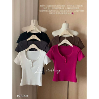 Áo phông cổ u wgwe