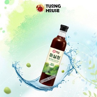 Nước mơ cô đặc hàn quốc, nước mận xanh hàn quốc 1,025kg - 매실청