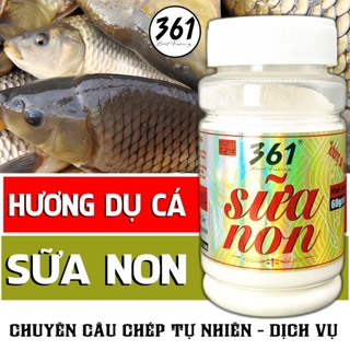  Sữa Non Câu Cá Chép 361. Tinh Mùi Câu Cá Chép Hương Sữa Non. Hương Thơm Đặc Biệt. Dẫn Dụ Cá Quấn Ổ. Hương Liệu Câu Chép 