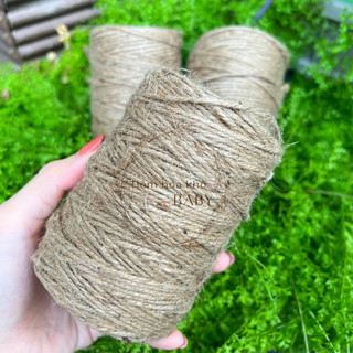 Dây bố, dây thừng gai 2mm decor trang trí bình hoa, handmade_M79