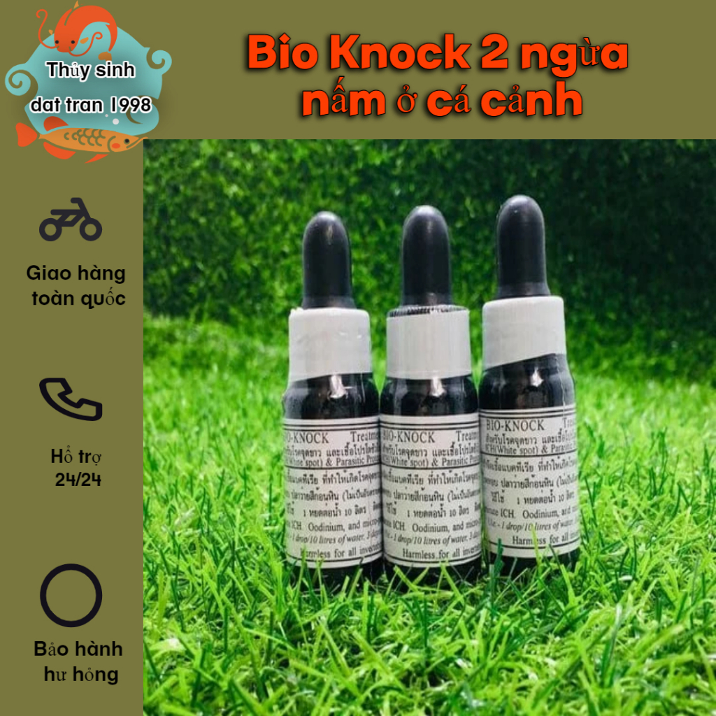 Bio Knock 2 ngừa nấm ở cá cảnh