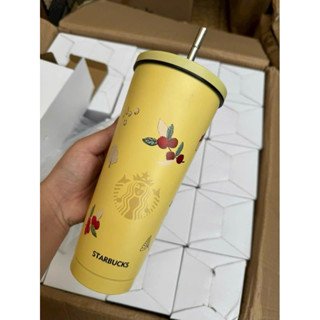 Ly Starbuck, cốc giữ nhiệt inox 304 cao cấp chống gỉ, ly đựng nước giữ nhiệt 750ml