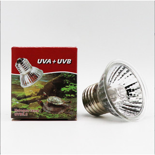 Đèn sưởi UVA+UVB tiêu chuẩn cho thú cưng bò sát rùa rồng rắn thằn lằn 25w 50w 75wđèn thay ánh sáng mặt trời cho chuồng