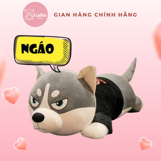 Gấu Bông Chó Husky Siêu to khổng Lồ Size 1M5, Cam Kết Gòn 100%. GABO TEDDY BEAR
