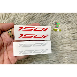 Tem số 150i decal nền trong, dán cho mọi dòng xe