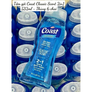 Dầu Gội Và Sữa Tắm Coast - 532ml