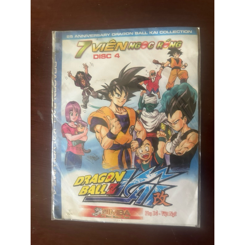 Dvd Phim Hoạt Hình Dragon Ball Kai Phần 4