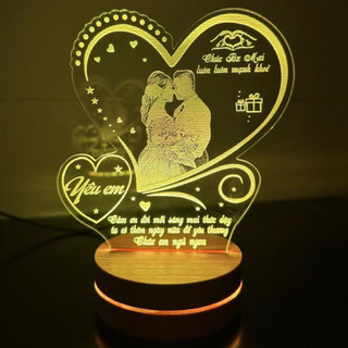 Quà sinh nhật , Quà sinh nhật cho nữ , Quà tặng handmade , Sét quà sinh nhật , Quà tặng đèn ngủ theo yêu cầu