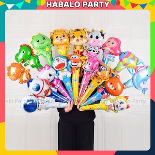 Bong Bóng Hình Con Vật Cầm Tay Dài 60 Cm Dễ Thương Vui Chơi Cho Bé