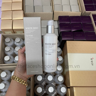 Nước cân bằng giúp da trắng sáng white seed brightening toner
