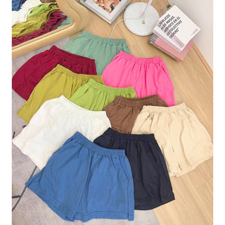 Quần đùi nữ, chất cotton 4 chiều siêu đẹp