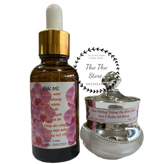 Combo kem spa dưỡng trắng mịn ngăn ngừa mụn nám