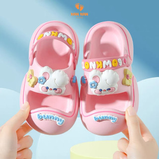 Sục Trẻ Em KA096 Giày Sục Cho Bé Gái Bé Trai Dép Có Quai Cross Crocs Trẻ Em Tập Đi Chống Trơn Trượt Êm Chân Từ 1-5 Tuổi