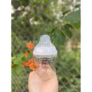 Bình Thuỷ Tinh 150ml núm Việt