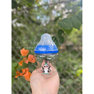 Bình Thuỷ Tinh 150ml núm Việt