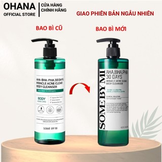 Sữa Tắm Làm Giảm Mụn, Ngăn Ngừa Mụn Cơ Thể Some By Mi AHA-BHA-PHA 30 Days Miracle Acne Body Cleanser 400g