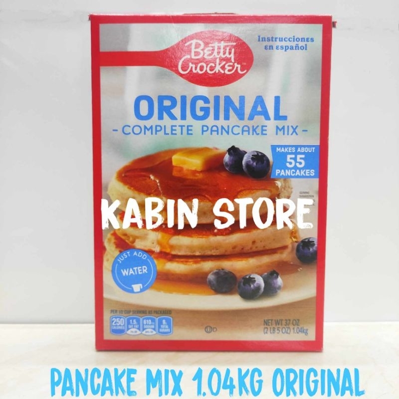 Bột Làm Bánh Pancake Mix Buttermilk Betty Crocker Original Hộp 1kg