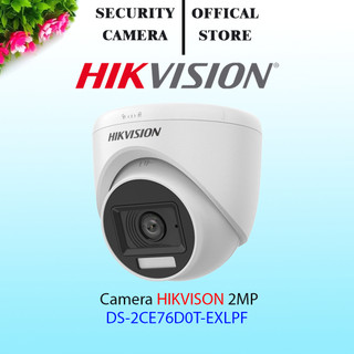 Camera 2Mp full HD 1080P HIKVISION DS-2CE76D0T-EXLPF , Hàng chính hãng ( dùng với đầu ghi hikvision )