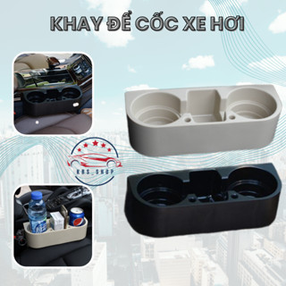 Khay Để Cốc Đựng Đồ Gắn Khe Ghế Ô Tô Tiện Lợi Hàng Cao Cấp - Shop KBS