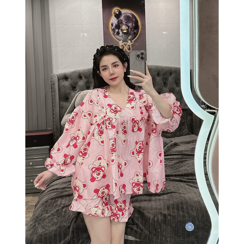 SET BỘ BABYDOLL HOẠT HÌNH CƯNG