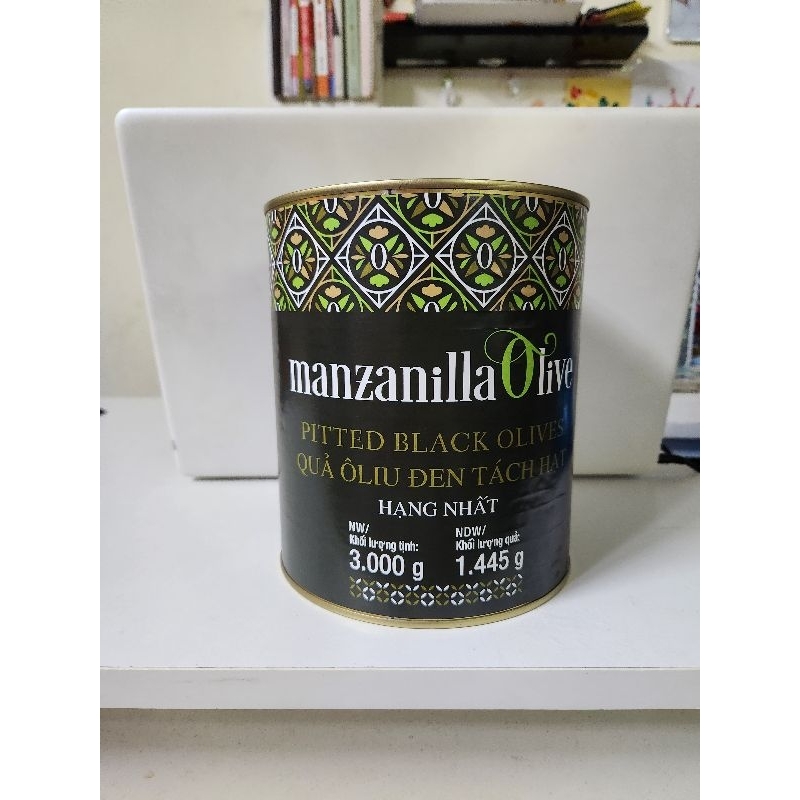 Quả oliu xanh tách hạt 3kg