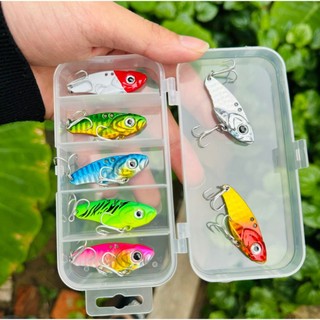 Mồi câu Lure cá sắt R45. Mồi câu Lure cá sắt sơn bóng chống mài mòn. Hoàng Nam Fishing