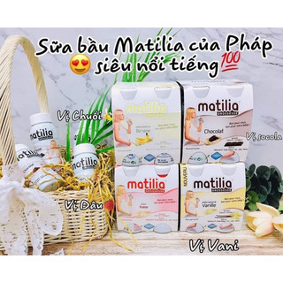 Sữa Bầu Matilia Pháp Vị Vani/Bích qui/Socola/Dâu Date 2024