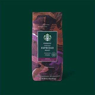 Cà phê hạt Decaf Espresso Roast Starbucks 453g (100% arabica)