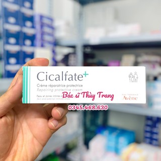 Kem dưỡng phục hồi da, lành sẹo làm dịu da AVENE Cicaficate+ Repairing Protective Cream - 40ml