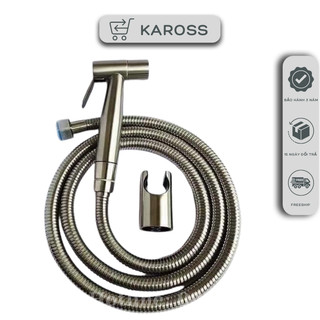 Vòi xịt vệ sinh inox 304 ,dây xịt rửa bồn cầu nhà vệ sinh